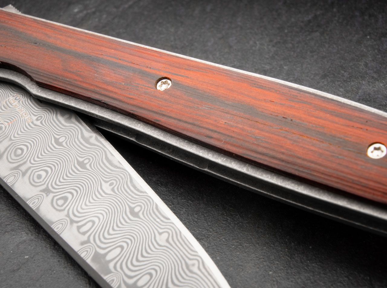 Böker Plus Urban Trapper Cocobolo Damascus