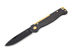 Böker Plus Atlas Black Stonewash Brass