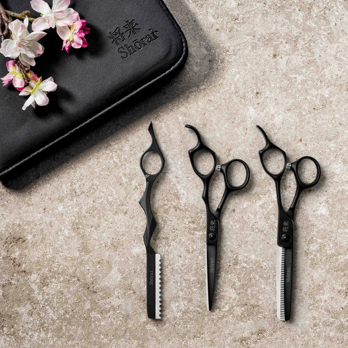 Shorai Shōrai starting set matt black frisörsax
