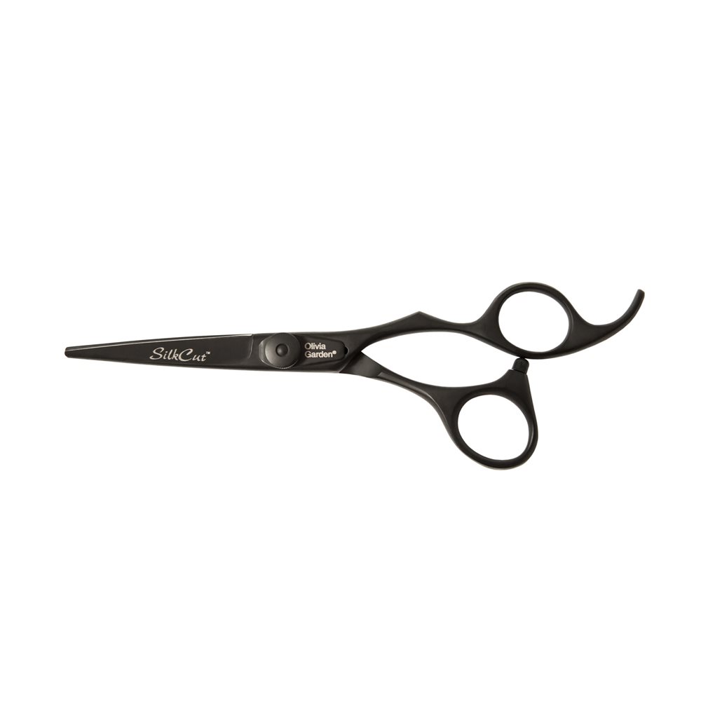 Olivia Garden Silkcut 575 Mattsvart – Frisörsax
