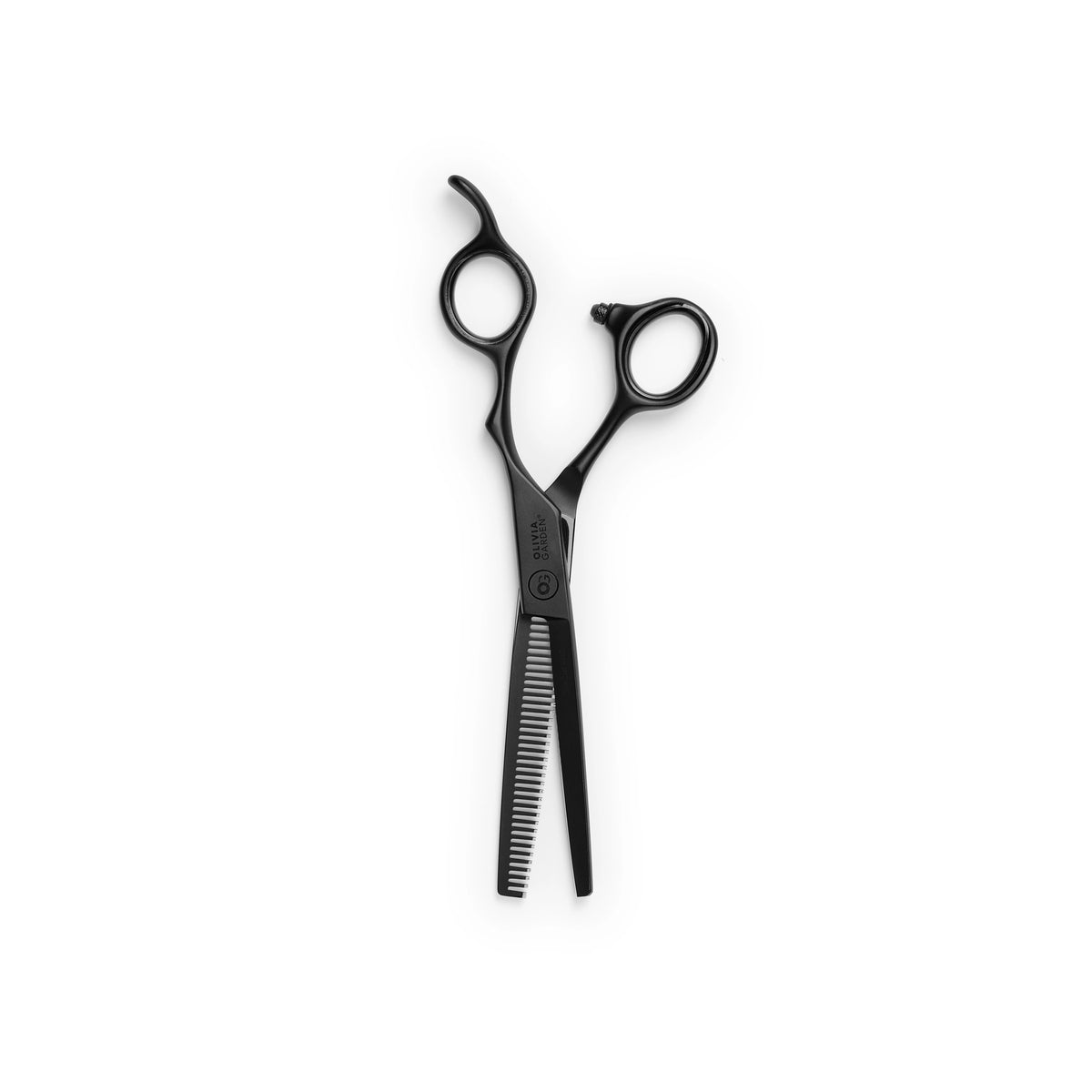 Olivia Garden OG Silkut PRO Matt Black 635 thinner frisörsax