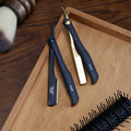 JRL Magnetic Straight Edge Razor - Black