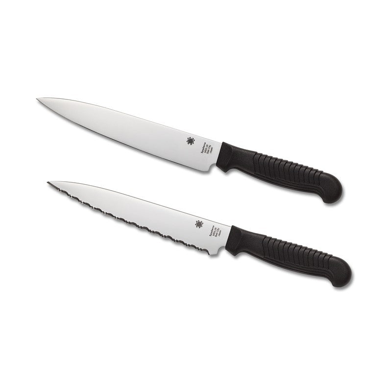 Spyderco 6" Utility Knife Black Kökskniv