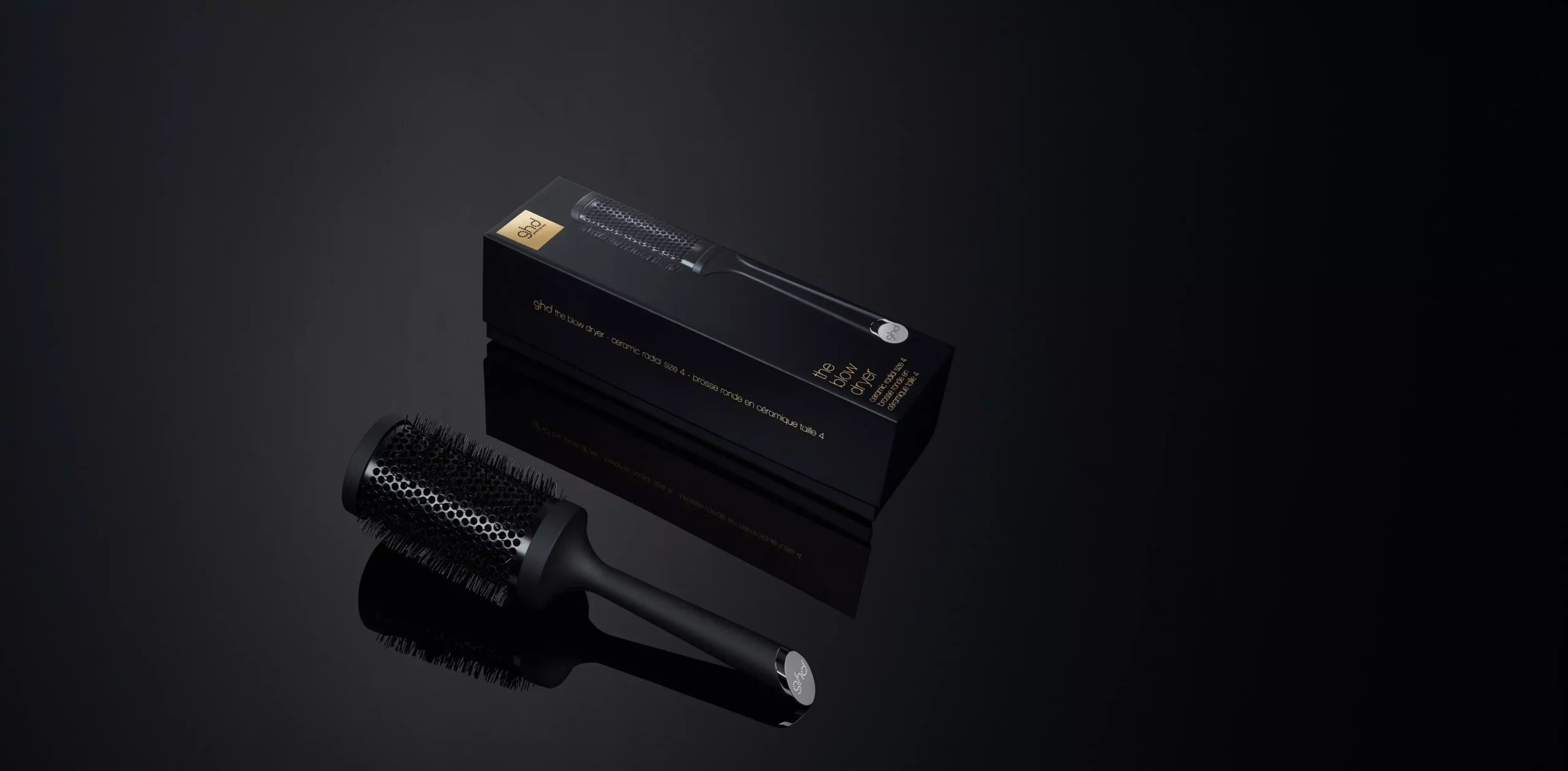 GHD THE Blow Dryer - Radial Brush Size 4 (55 mm Barrel – Rundborste