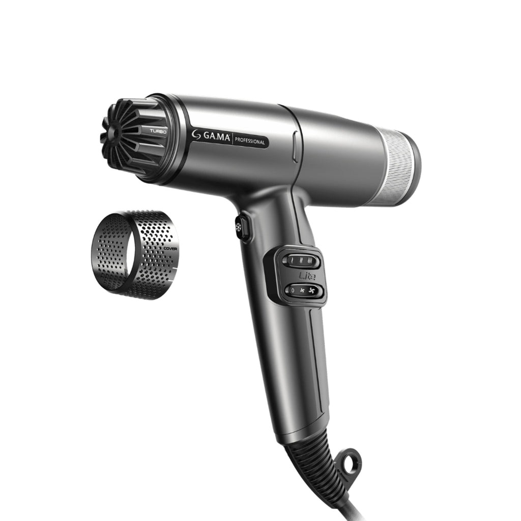 GA.MA IQ Lite MAX - Silver – Hårfön