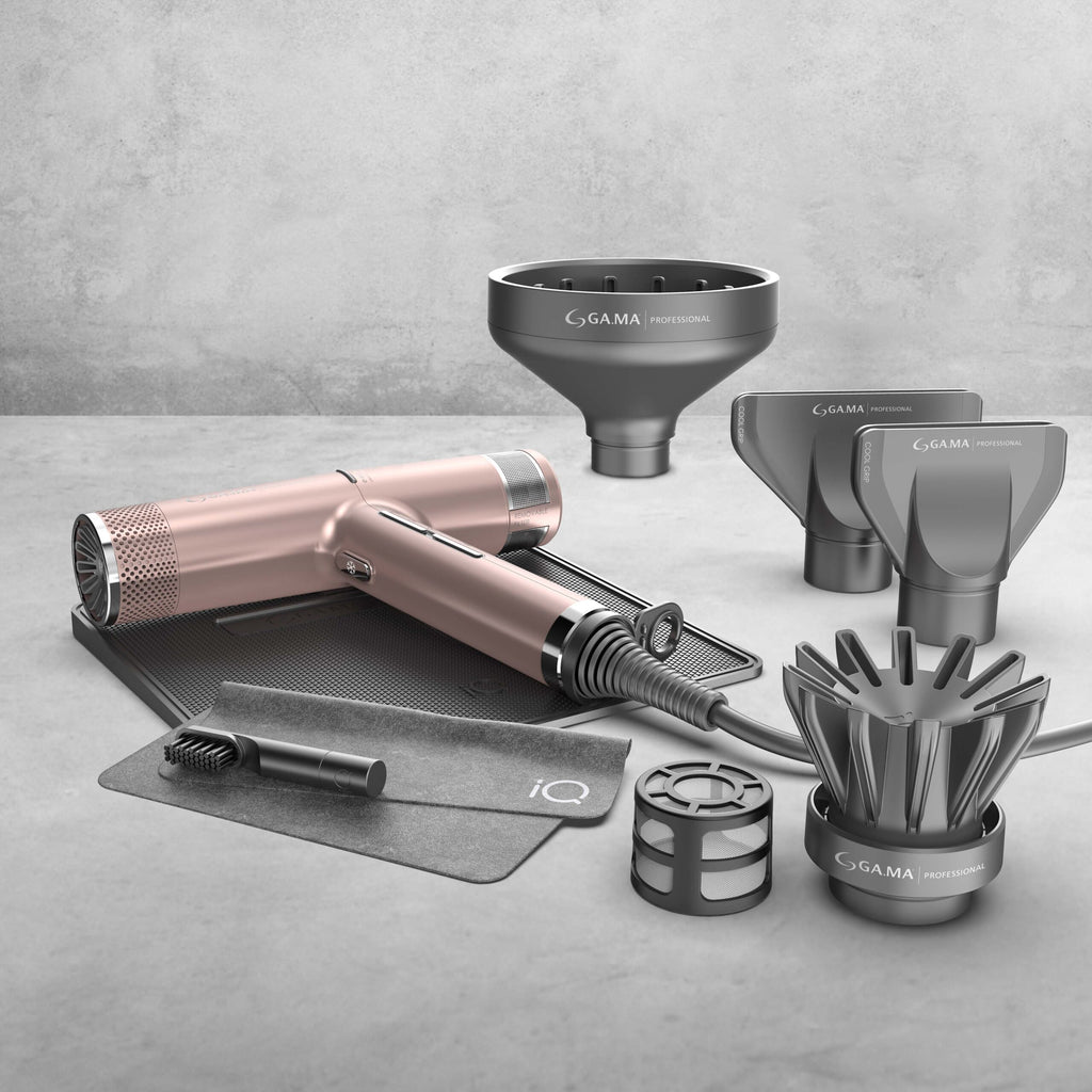 GA.MA IQ3 Perfetto Hairdryer, Rose Gold – Hårfön