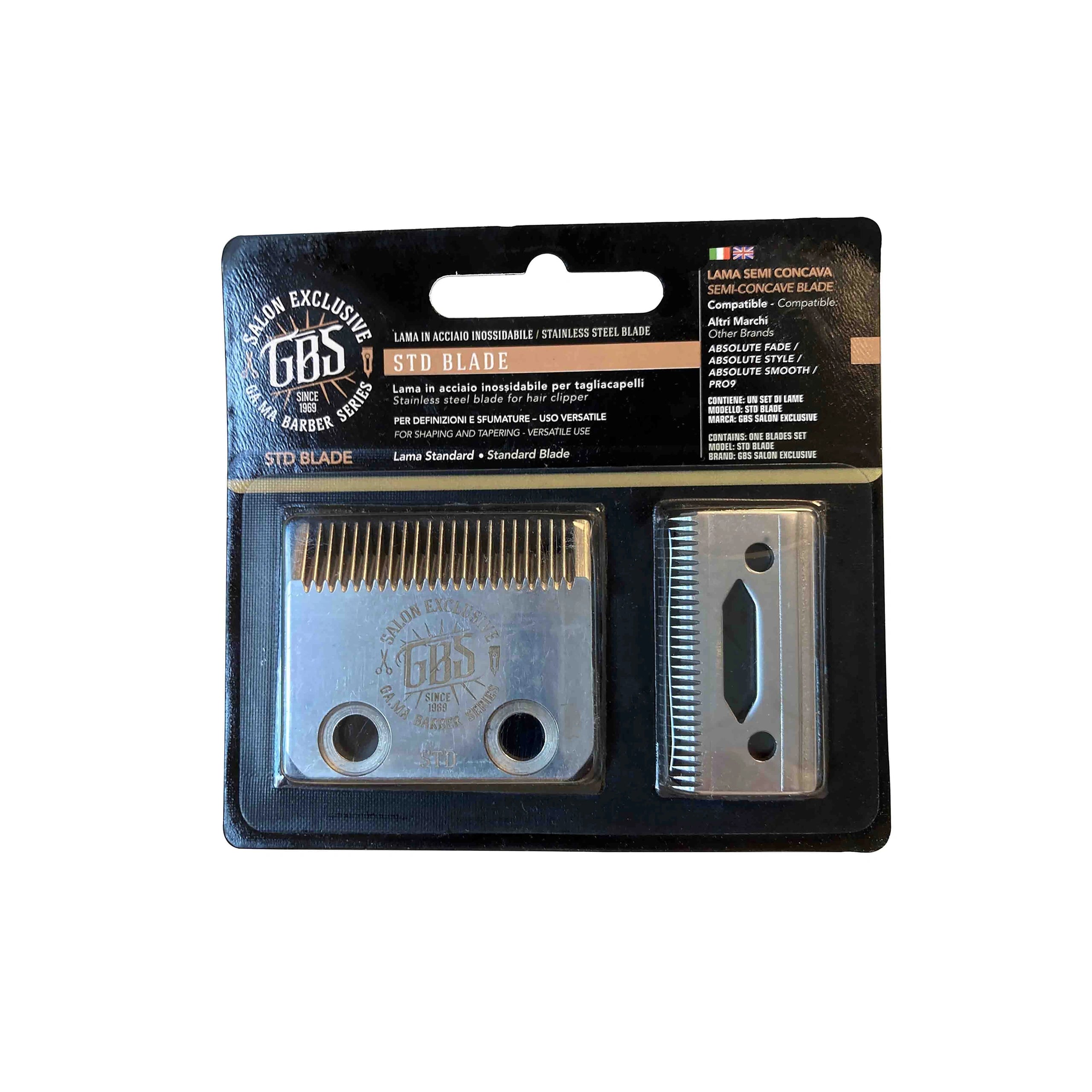 GBS Semi-Concave Blade FOR ABS Fade/style