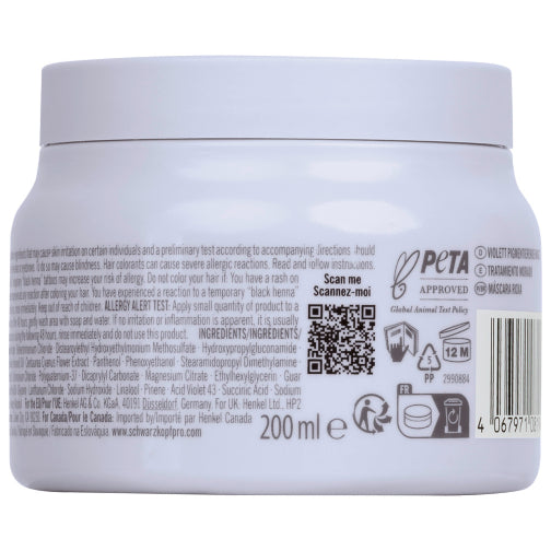 Blondme Bond Repair Purple Mask 200 ml – Hårinpackning