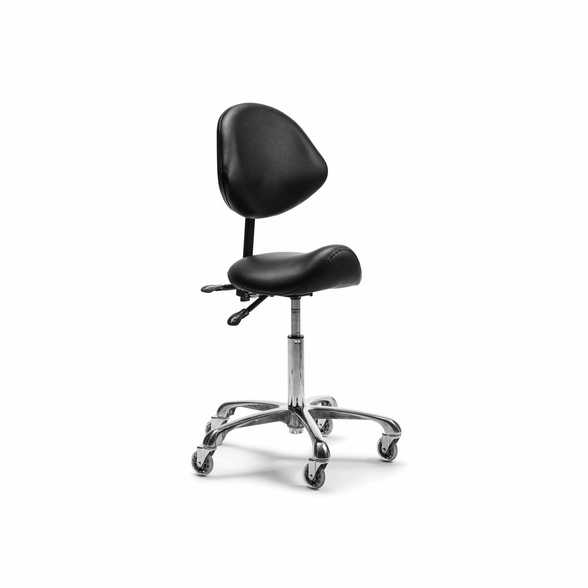 Salon Furnitures Saddle stol with backrest – pall