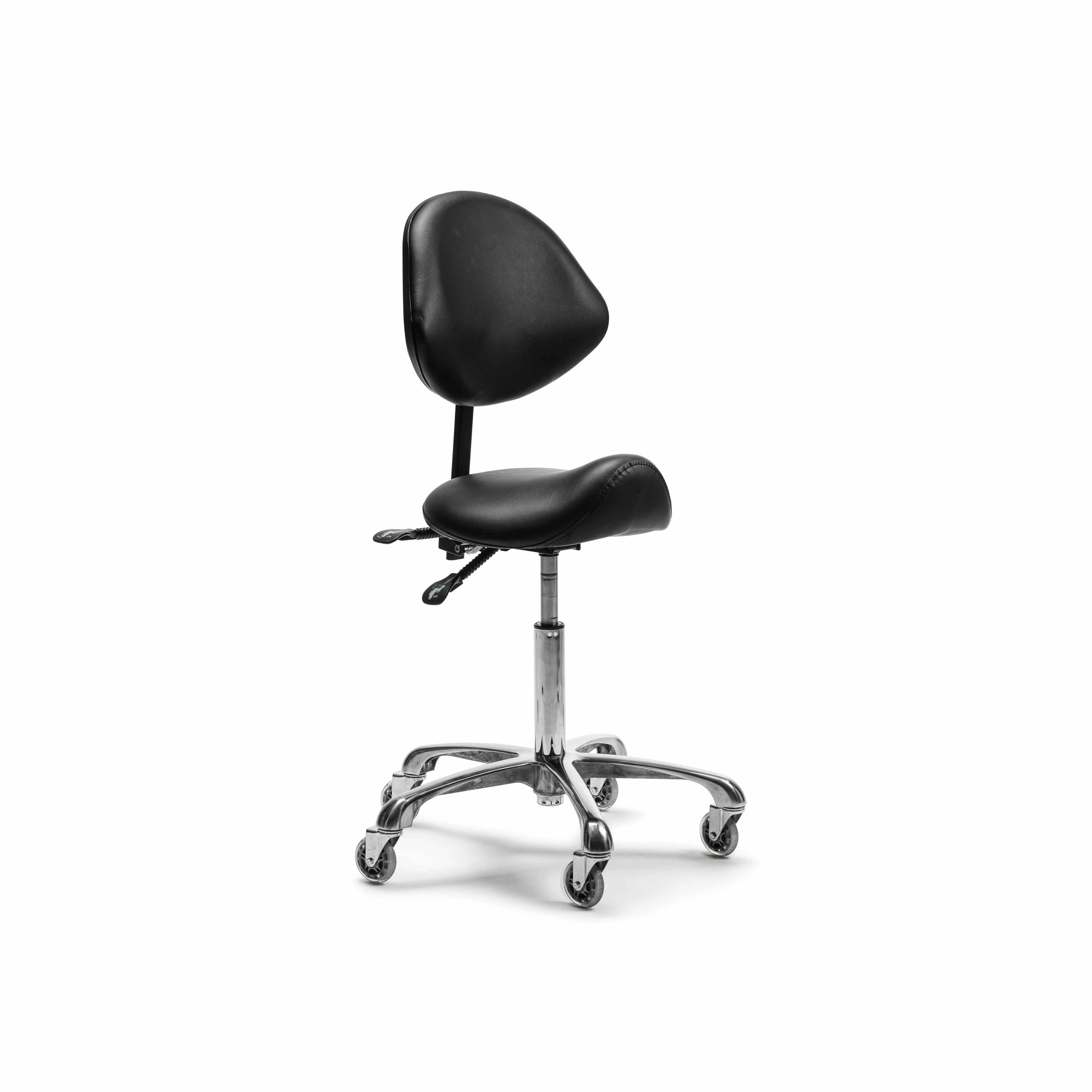 Salon Furnitures Saddle stol with backrest – pall