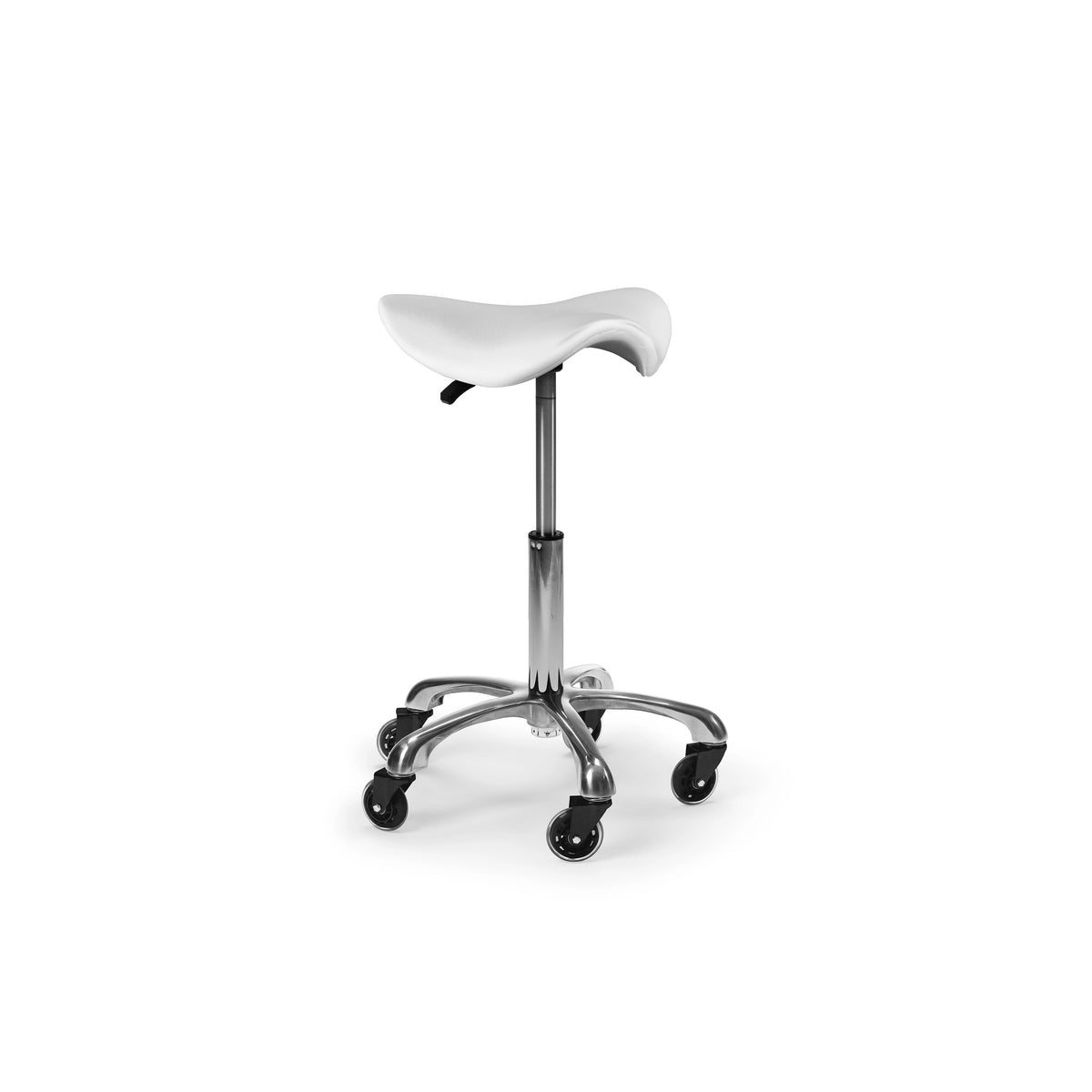 Salon Furnitures Saddle stol 360, Vit – pall