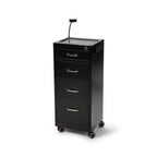 4-DRAWERS Metal Trolley With Code Lock