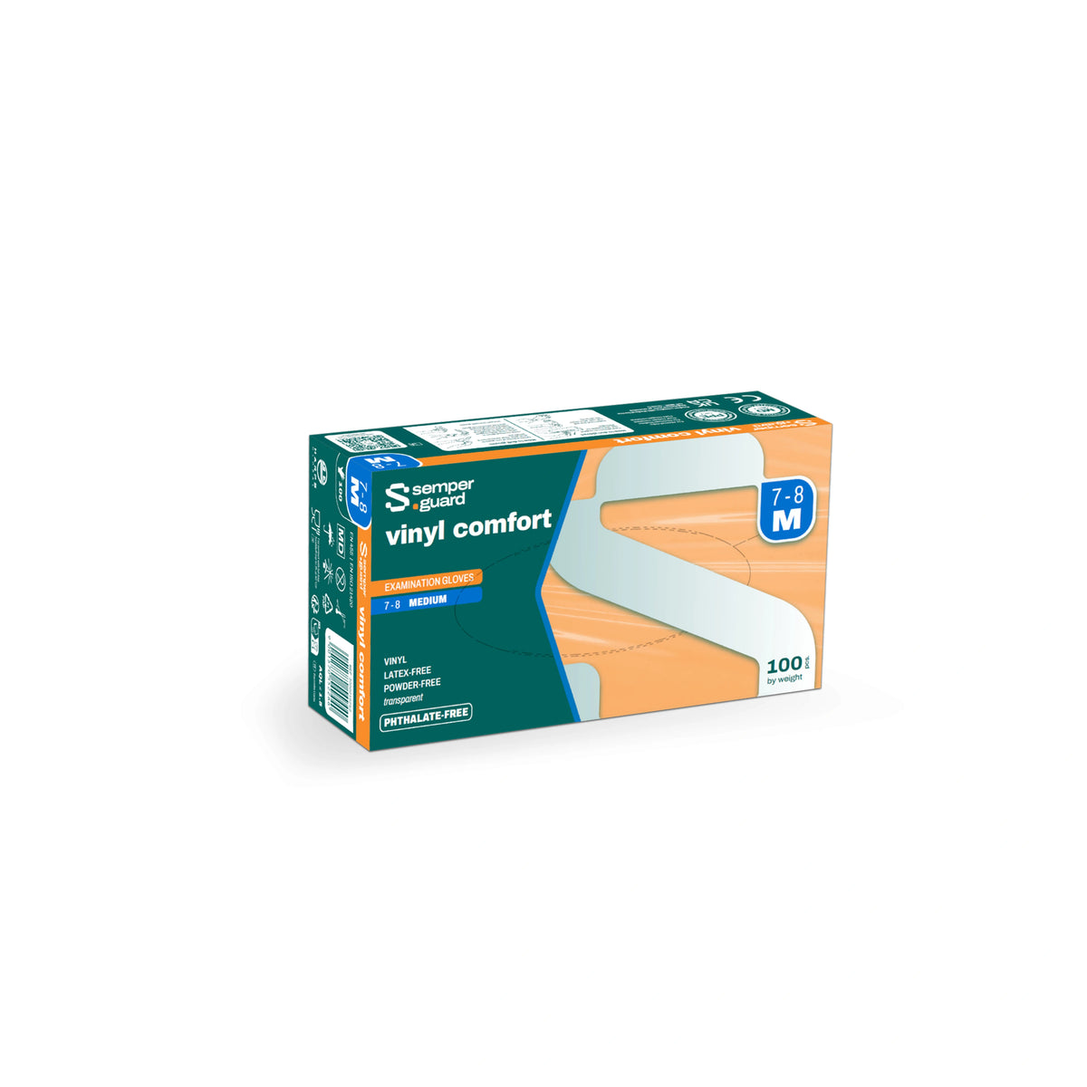 Semperguard Vinyl powderfree M – handske