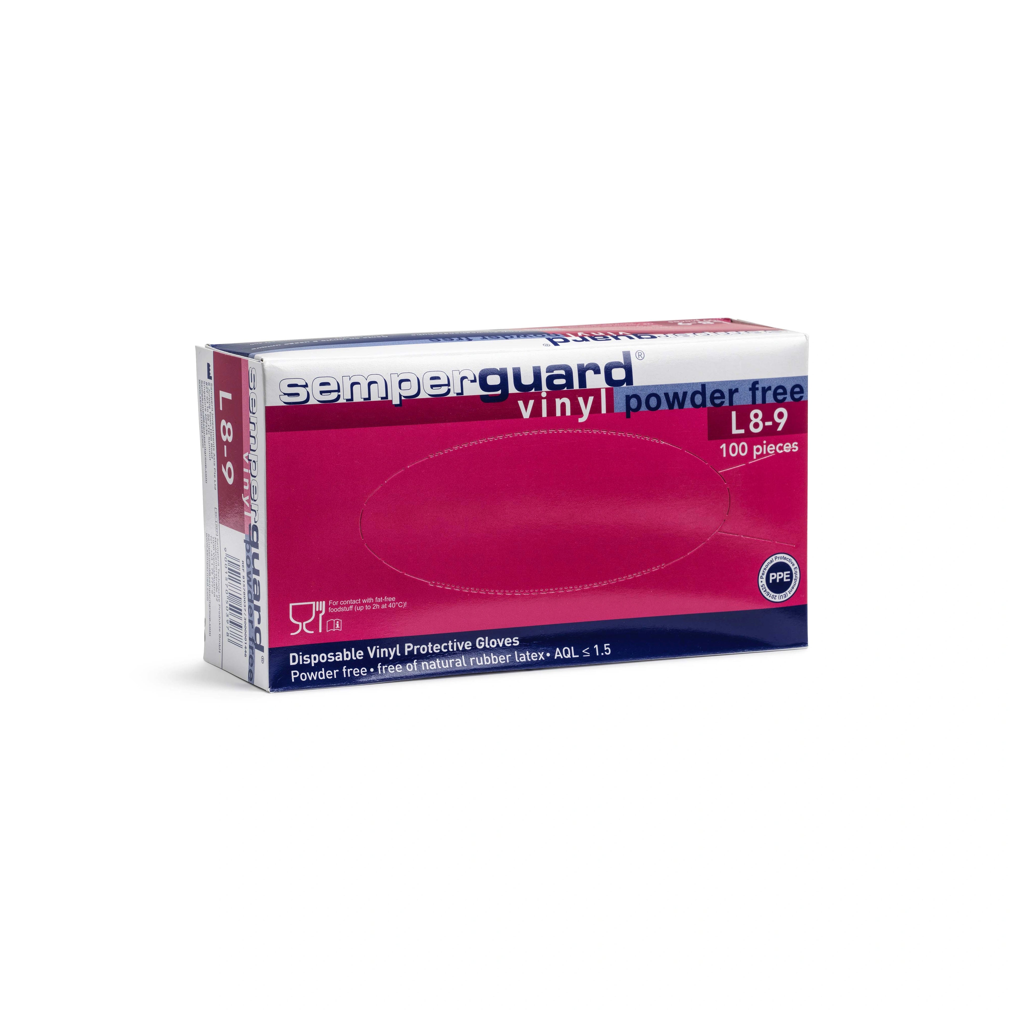 Semperguard Vinyl powderfree L – handske