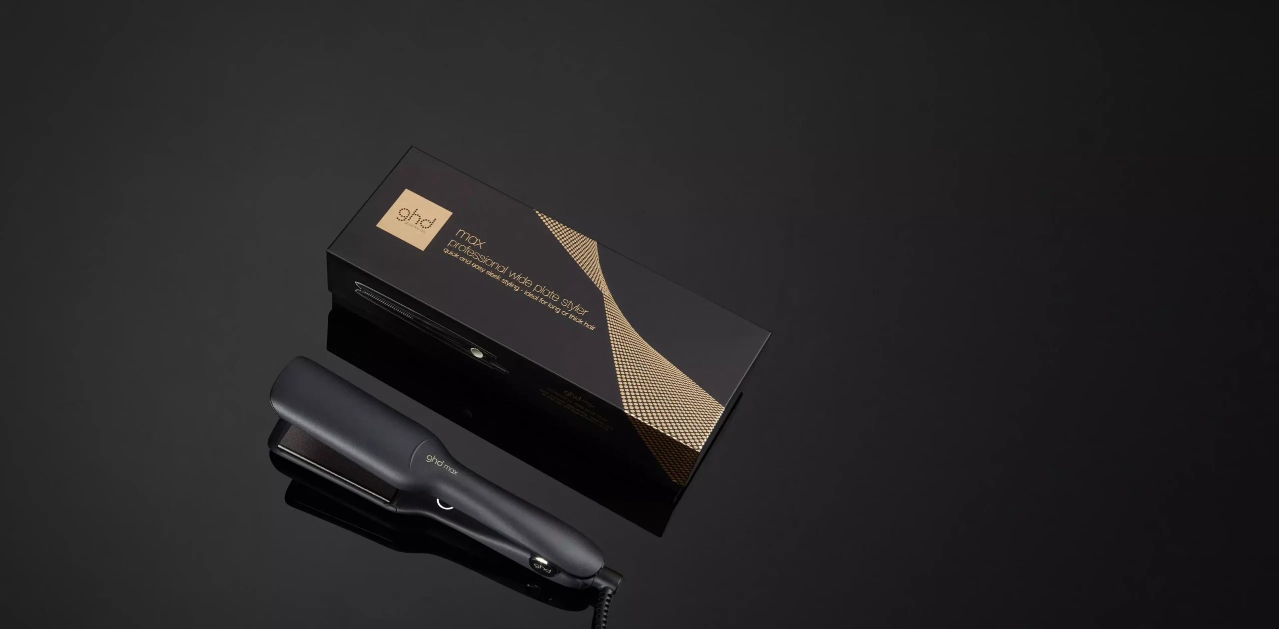 GHD MAX Styler (42MM Platta) I Svart