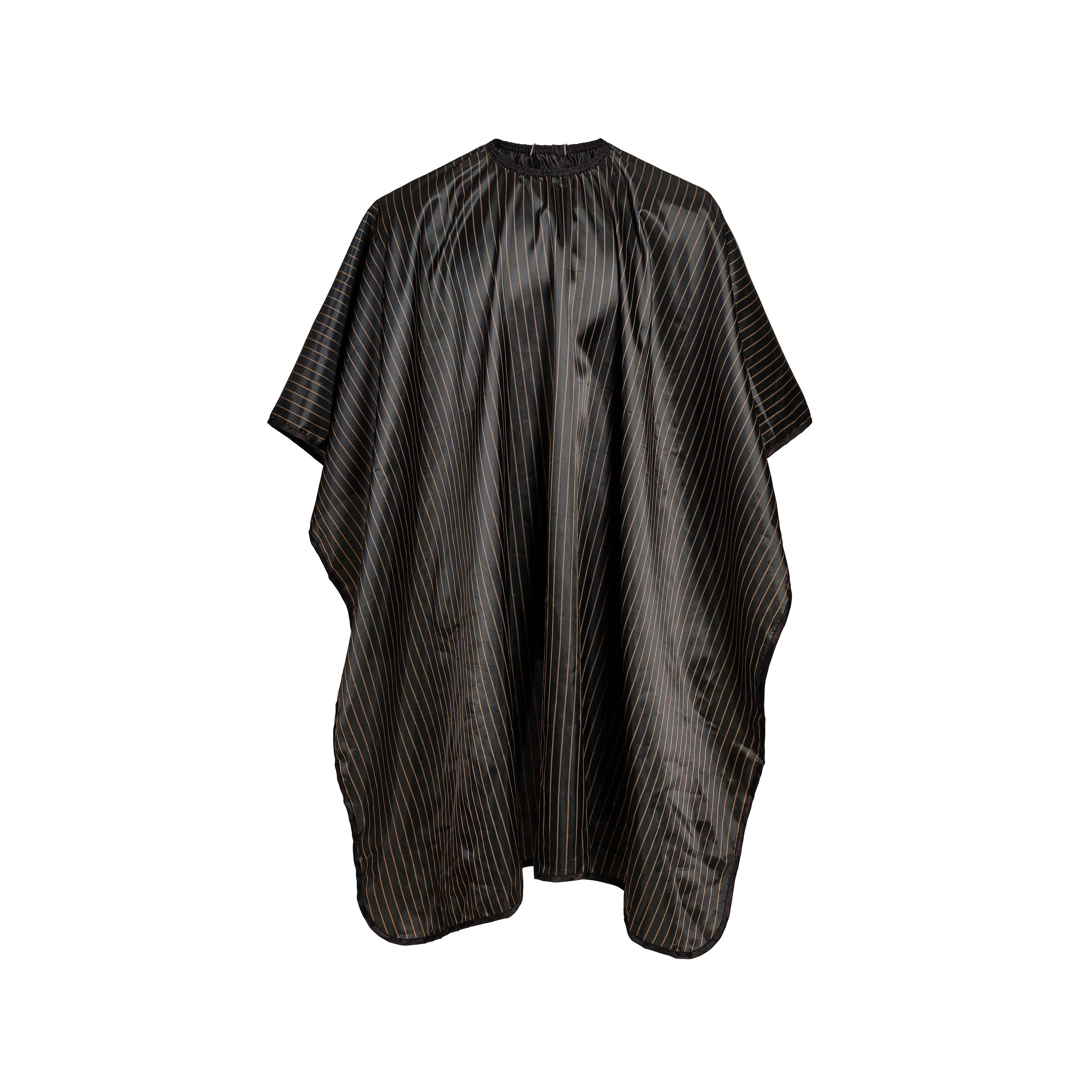 BH Capes Barber cape, Pinstripe Bronze – klippkappa