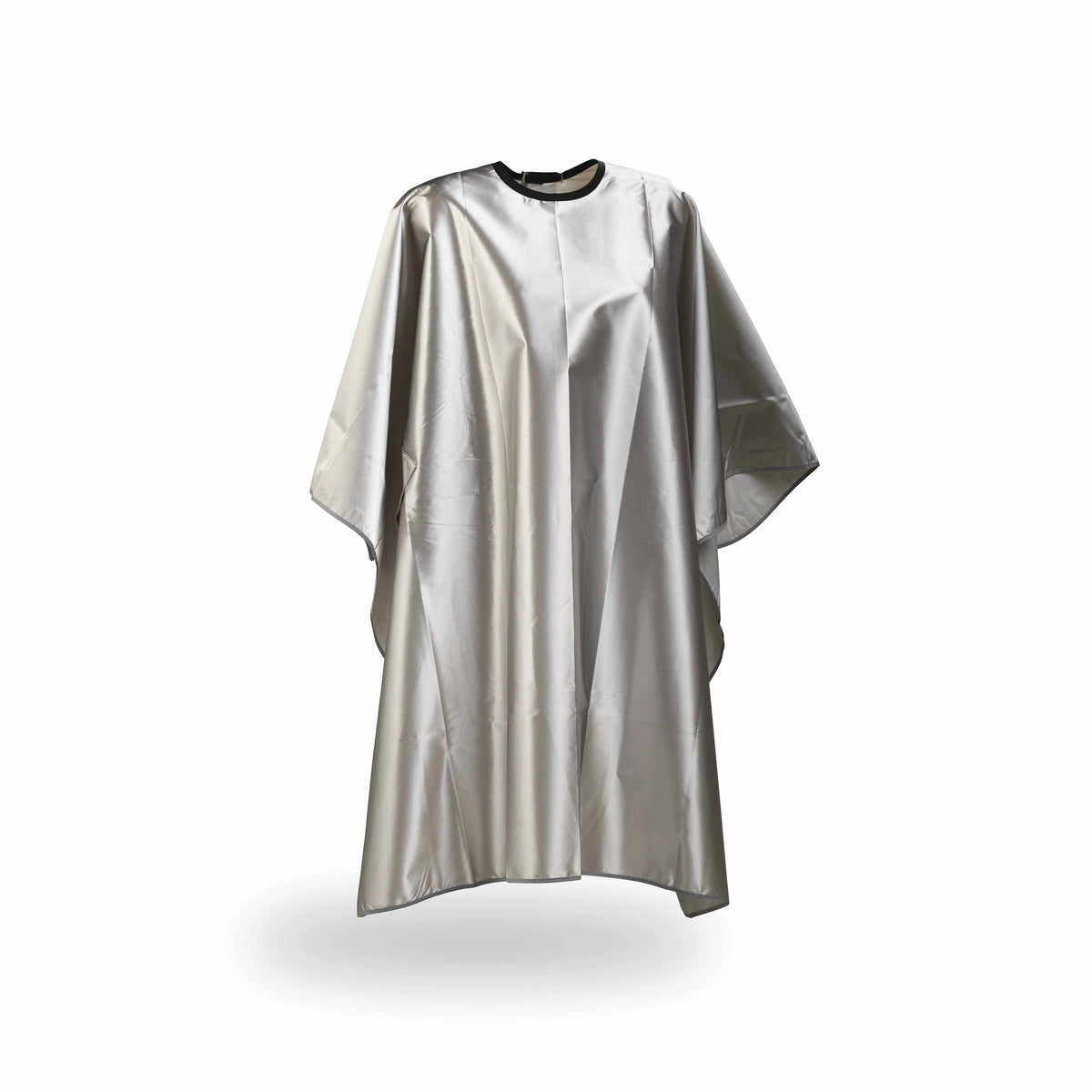 Wako Satin cape, Silver – klippkappa