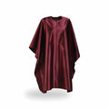 Wako Satin cape, burgundy – klippkappa