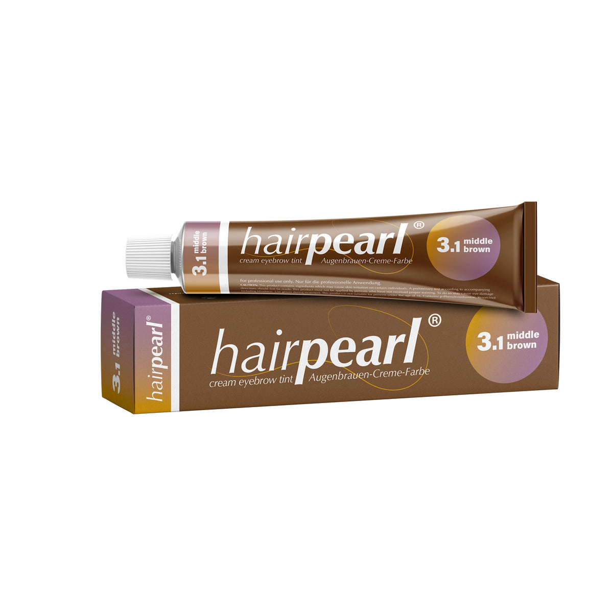 Hårpärla NR 3.1 Mellanbrun från HAIRPEARL