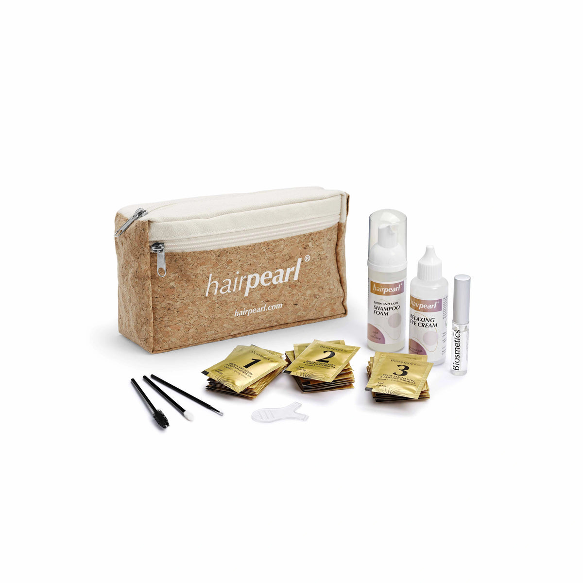 Biosmetics Hairpearl & Biosmetics Lashpearl Brow lamination set – fransprodukt