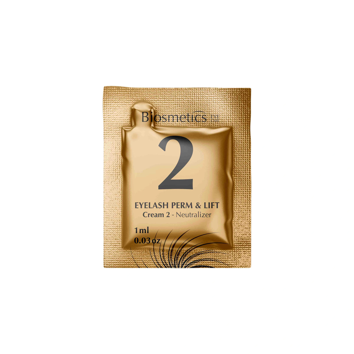 Biosmetics Eyelash Perm&Lift Cream 2, sachet – fransprodukt