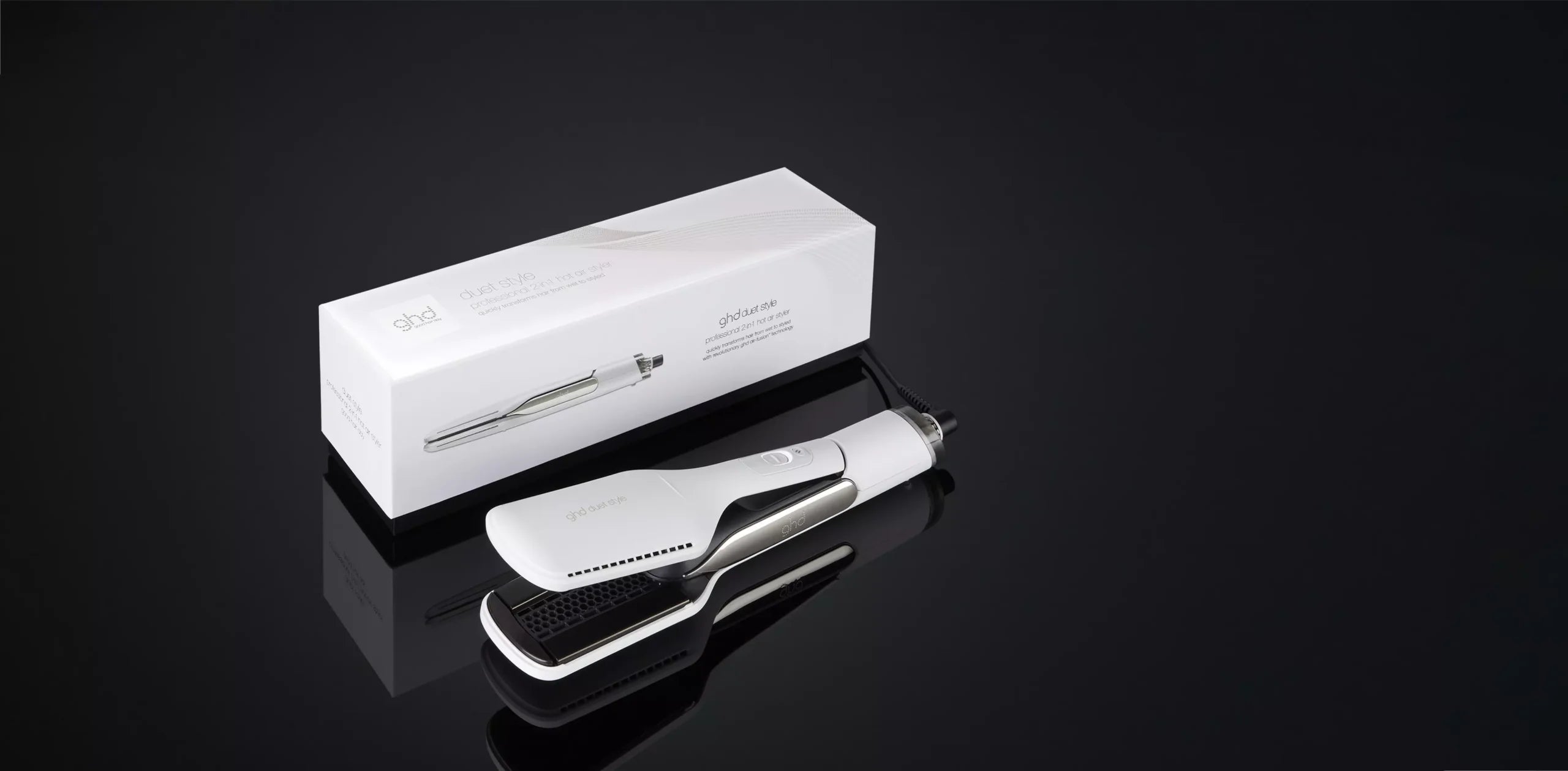 GHD Duet Style Varmluftsstyler I VIT