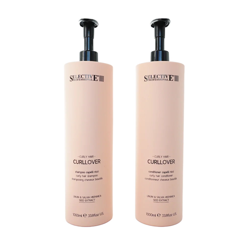 Lockigt Hår | Duo Schampo + Balsam | Curllover 1000ml från Selective Professional