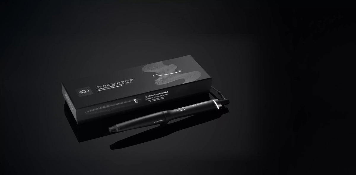 NYA GHD Chronos Curve Conical Wand - Locktång (28-23 MM Cylinder) FÖR Strandlockar