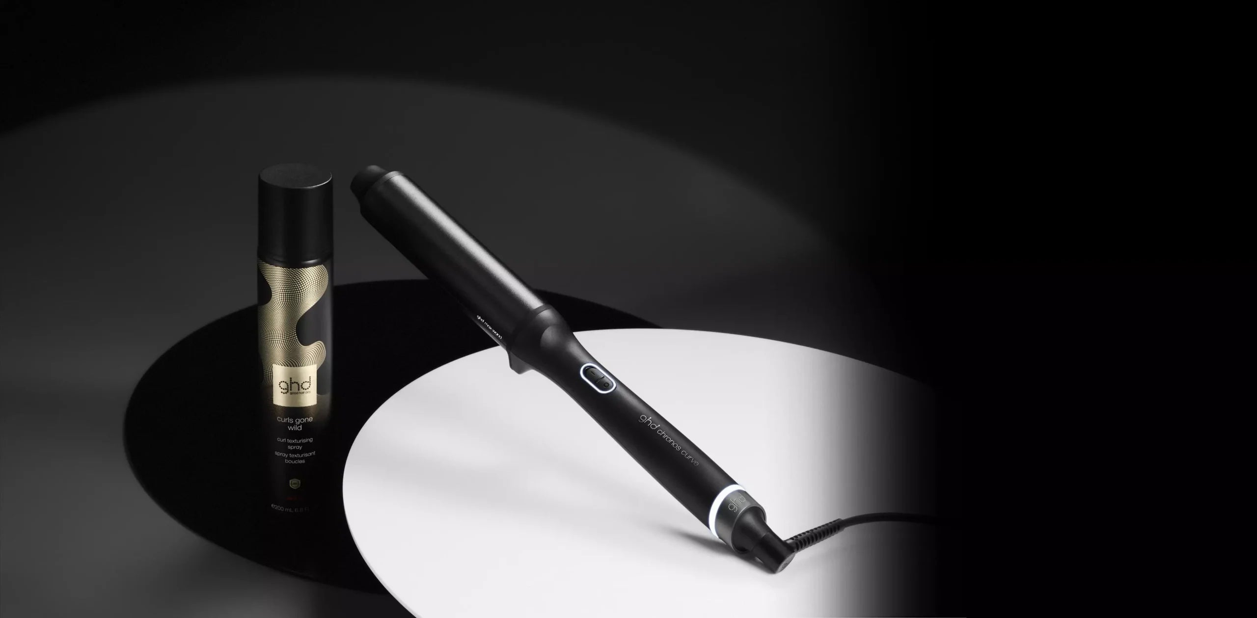 NYA GHD Chronos Curve MAX Wand - Locktång (38 mm Cylinder) för Lösa Vågor