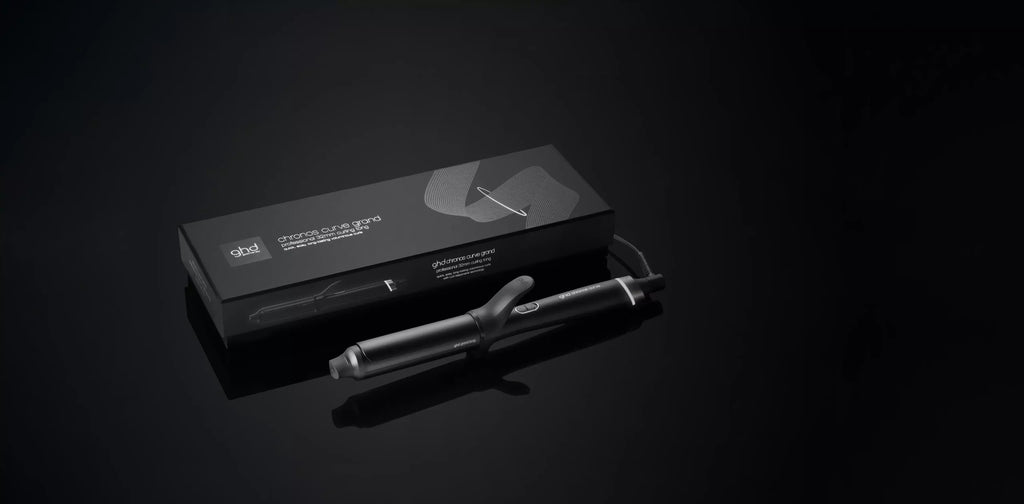 NYA GHD Chronos Curve MAX Wand - Locktång (38 mm Cylinder) för Lösa Vågor
