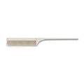 JRL Fine teeth tail comb 8,5" White – kam