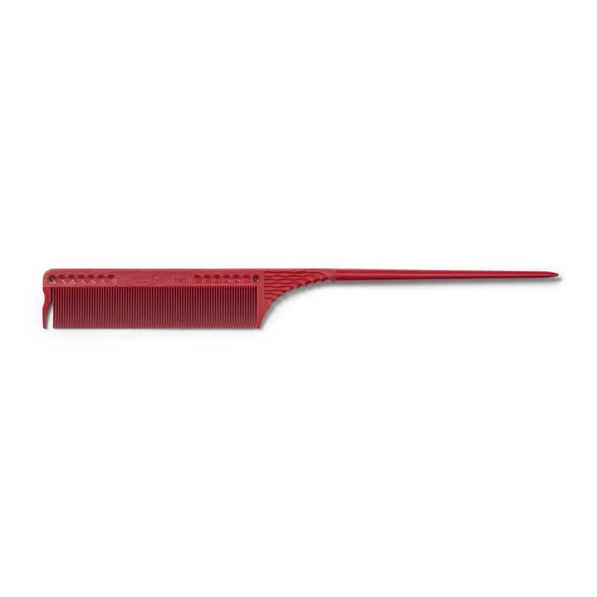 JRL Fine teeth tail comb 8,5" Red – kam