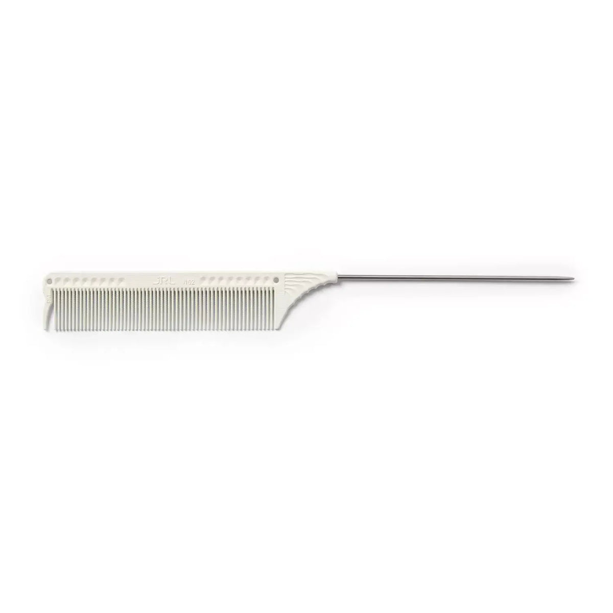 JRL Pin tail comb 8,8" White – kam