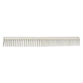 JRL Long round tooth cutting comb 9" White – kam