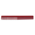 JRL Long round tooth cutting comb 9" Red – kam