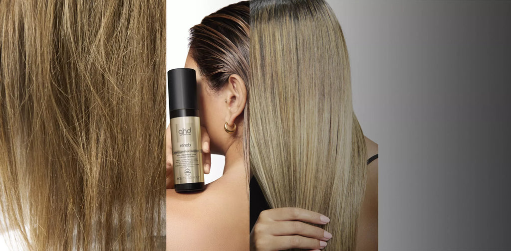 NY GHD Rehab Damaged Hair Repairer Spray – Reparerande hårspray