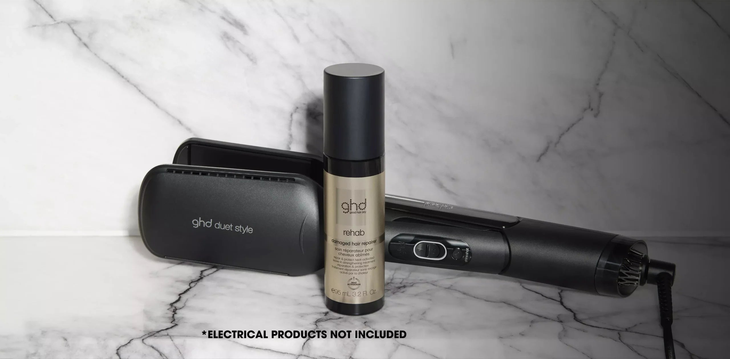 NY GHD Rehab Damaged Hair Repairer Spray – Reparerande hårspray