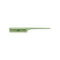 JRL Fine teeth tail comb 8,5" Light green – kam