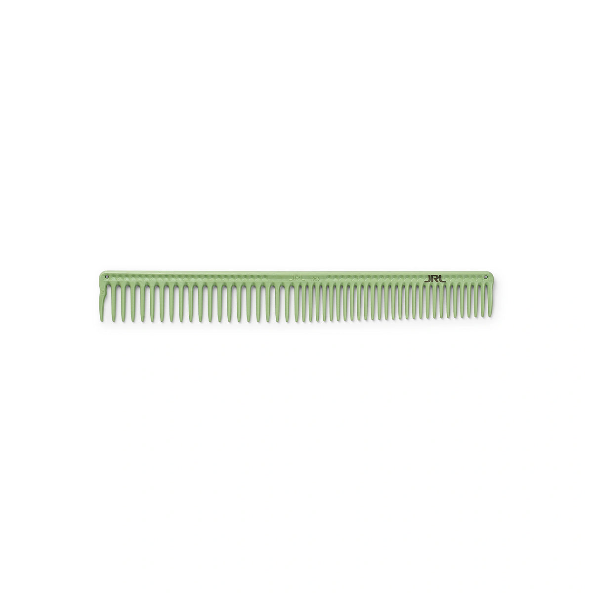 JRL Long round tooth cutting comb 9" Light green – kam