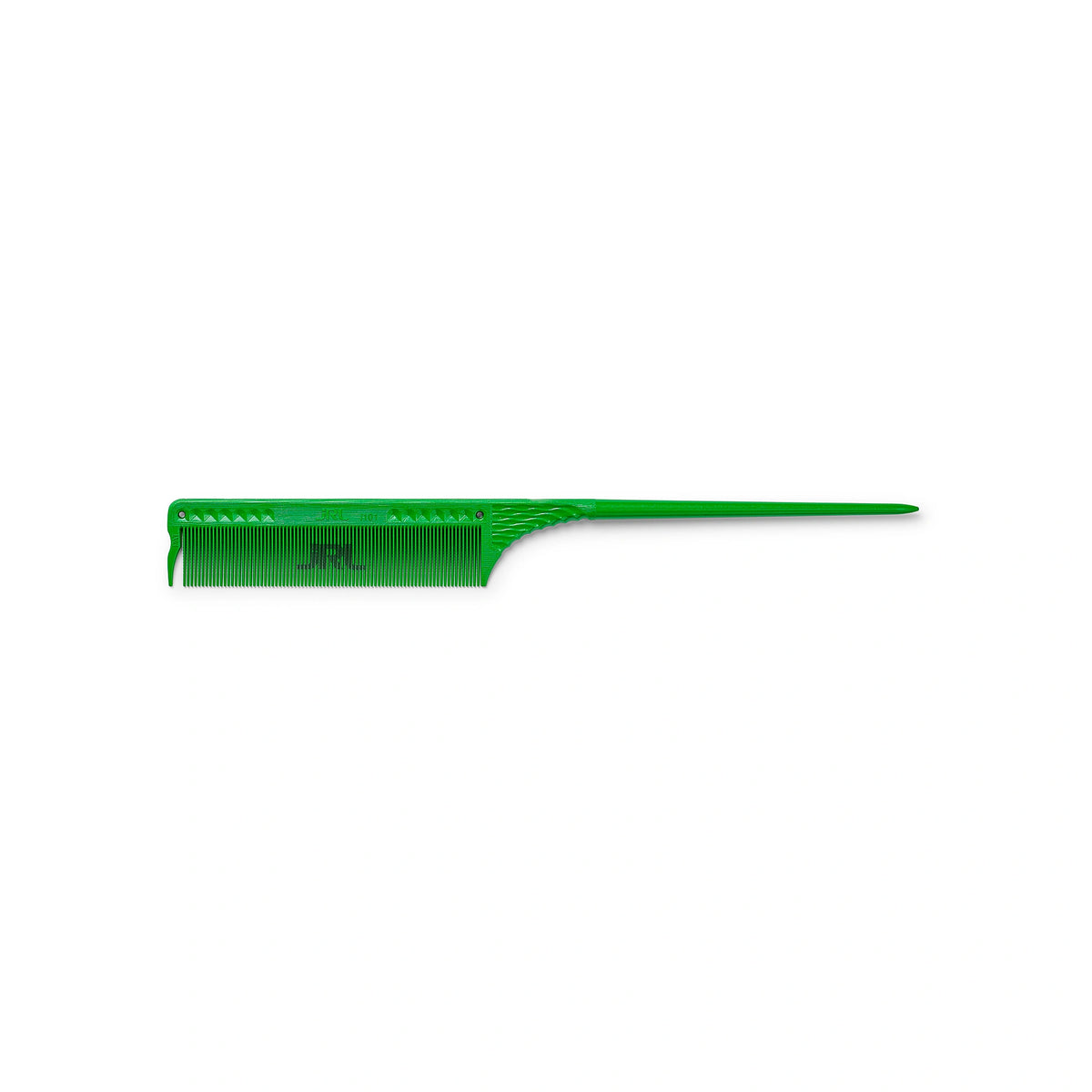 JRL Fine teeth tail comb 8,5" Green – kam