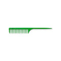 JRL Fine teeth tail comb 9.8" Green – kam