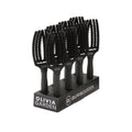 Olivia Garden OG Fingerbrush Boar&Nylon Full Black, M Display 8 pcs – hårborste