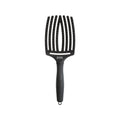 Olivia Garden OG Fingerbrush care Ionic Boar&Nylon Full Black, L – hårborste