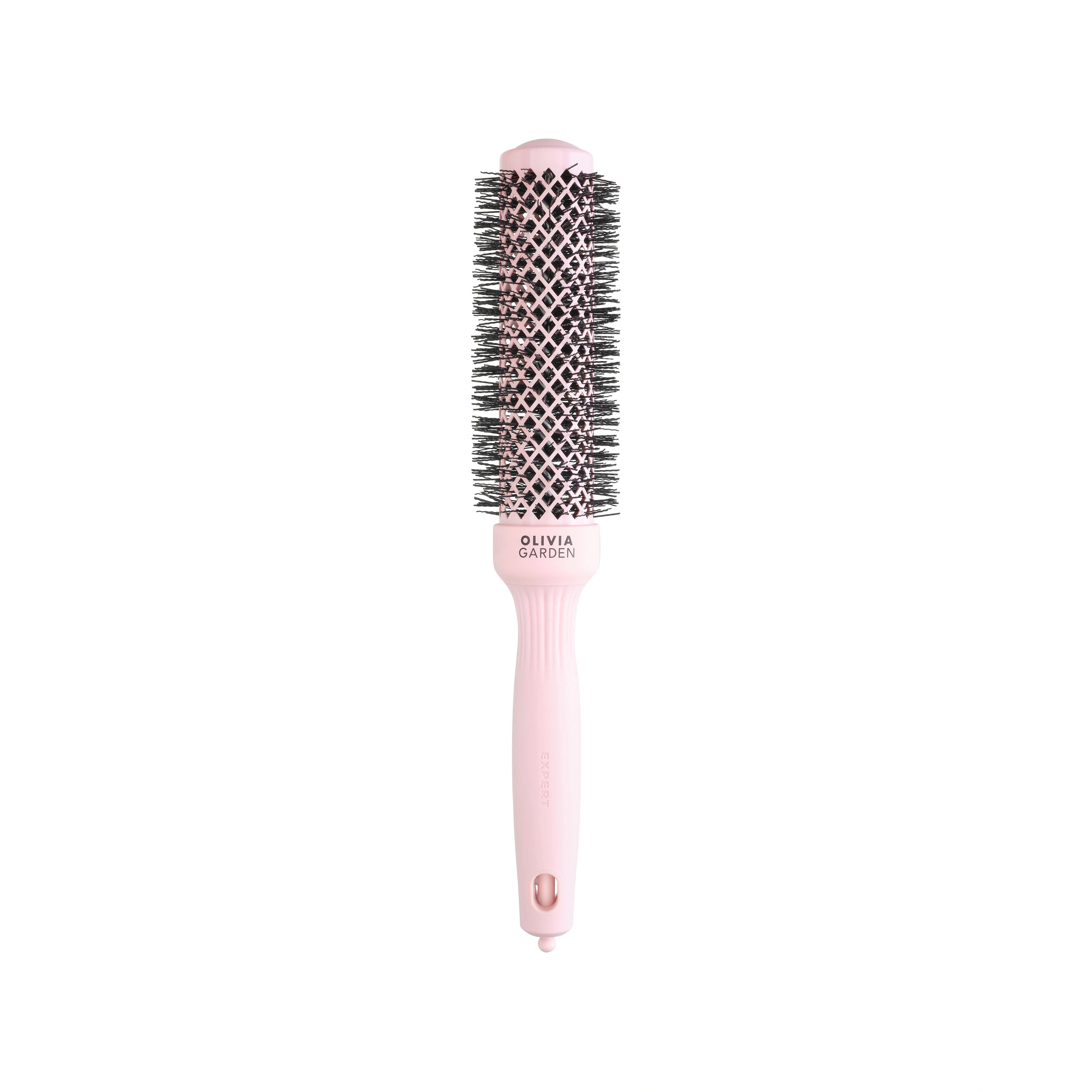 Olivia Garden OG Expert Blowout Speed Wavy Bristles Pastel Pink 35 – hårborste