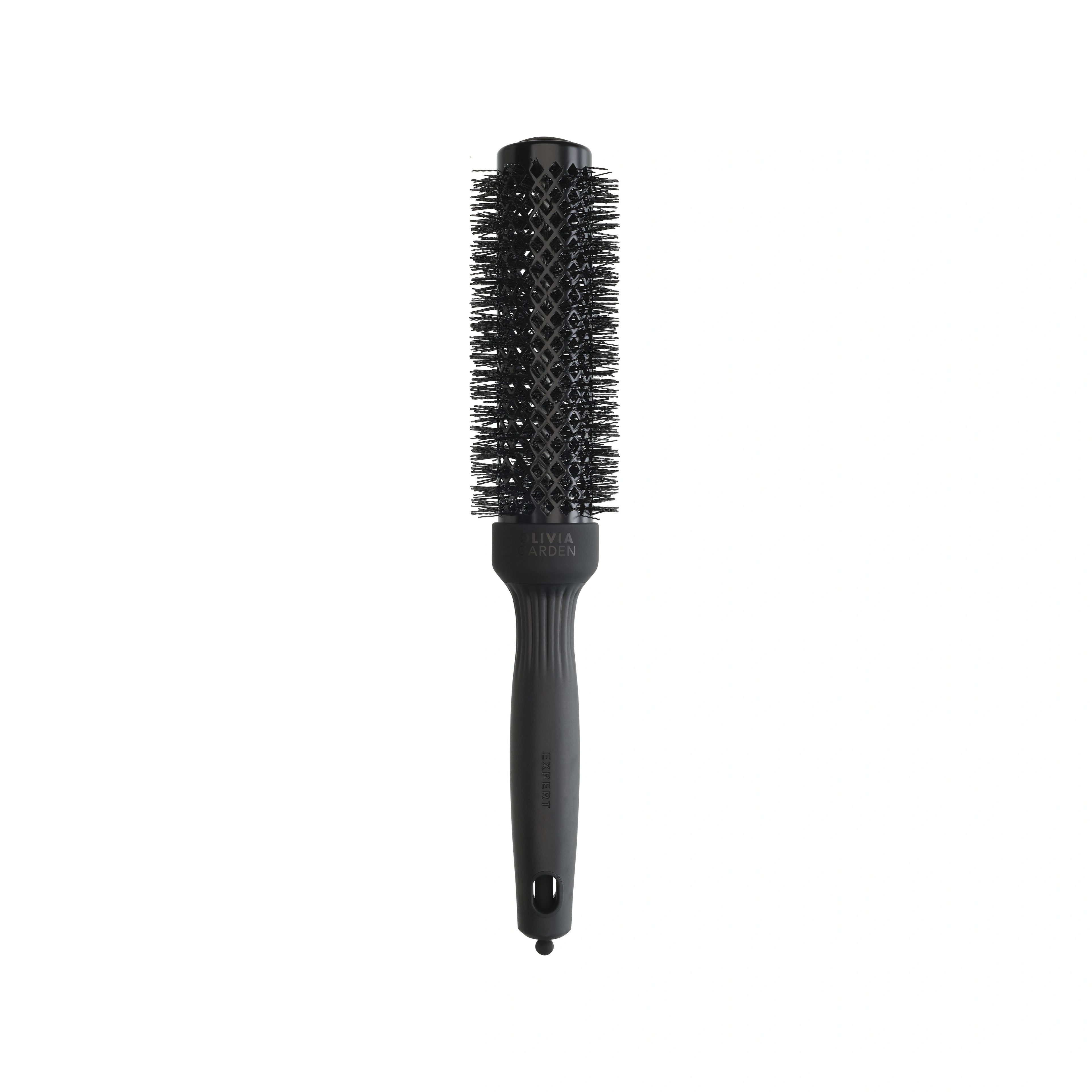 Olivia Garden OG Expert Blowout Speed Wavy Bristles Black Label 35 – hårborste