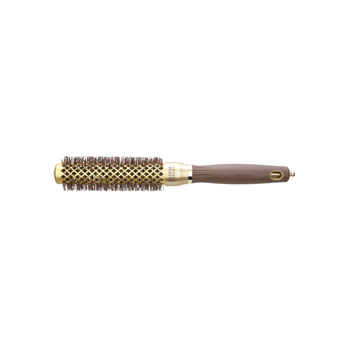 Olivia Garden OG Expert Blowout Speed Wavy Bristles Gold&Brown 25 – hårborste