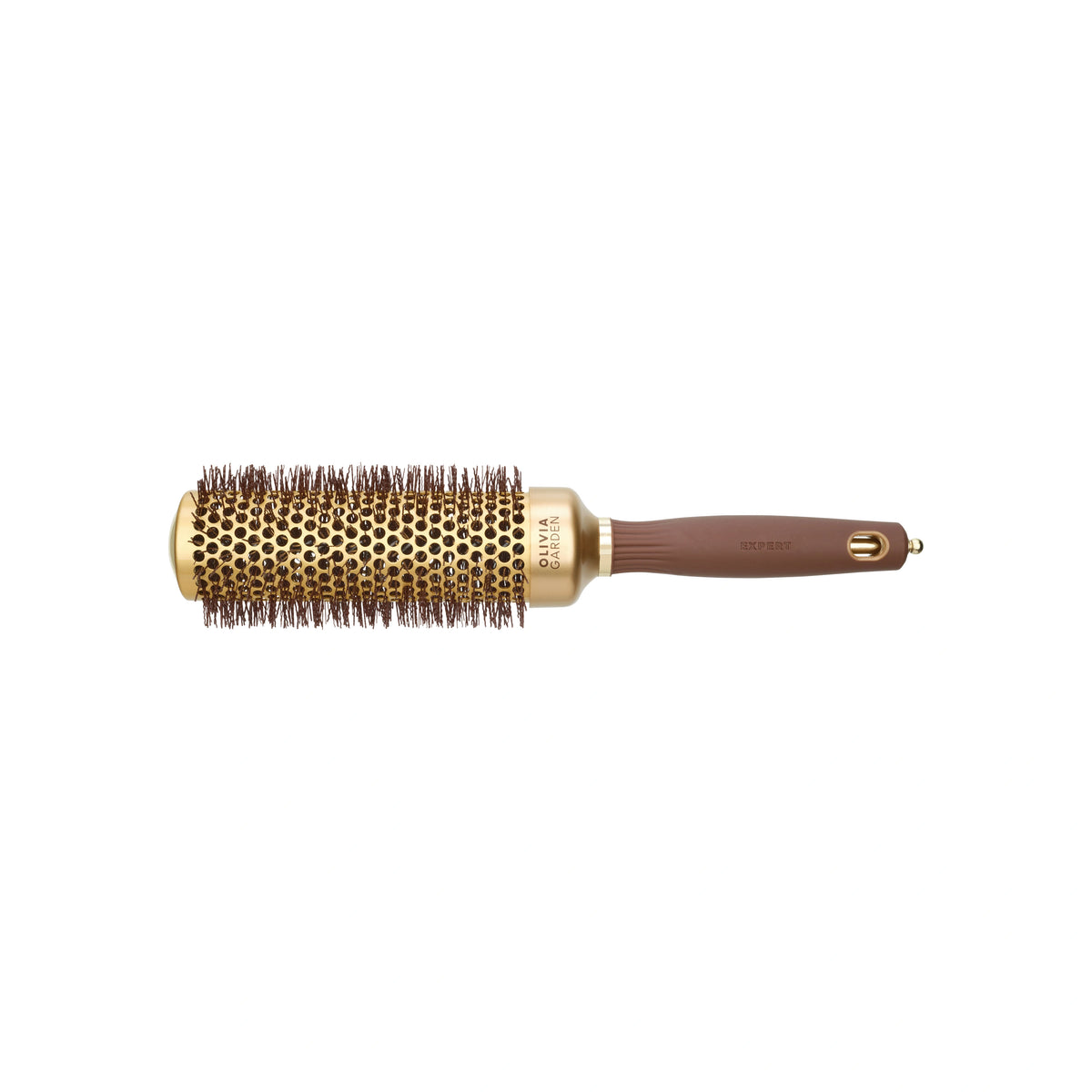 Olivia Garden OG Expert Blowout Speed Wavy Bristles Gold&Brown 45 – hårborste