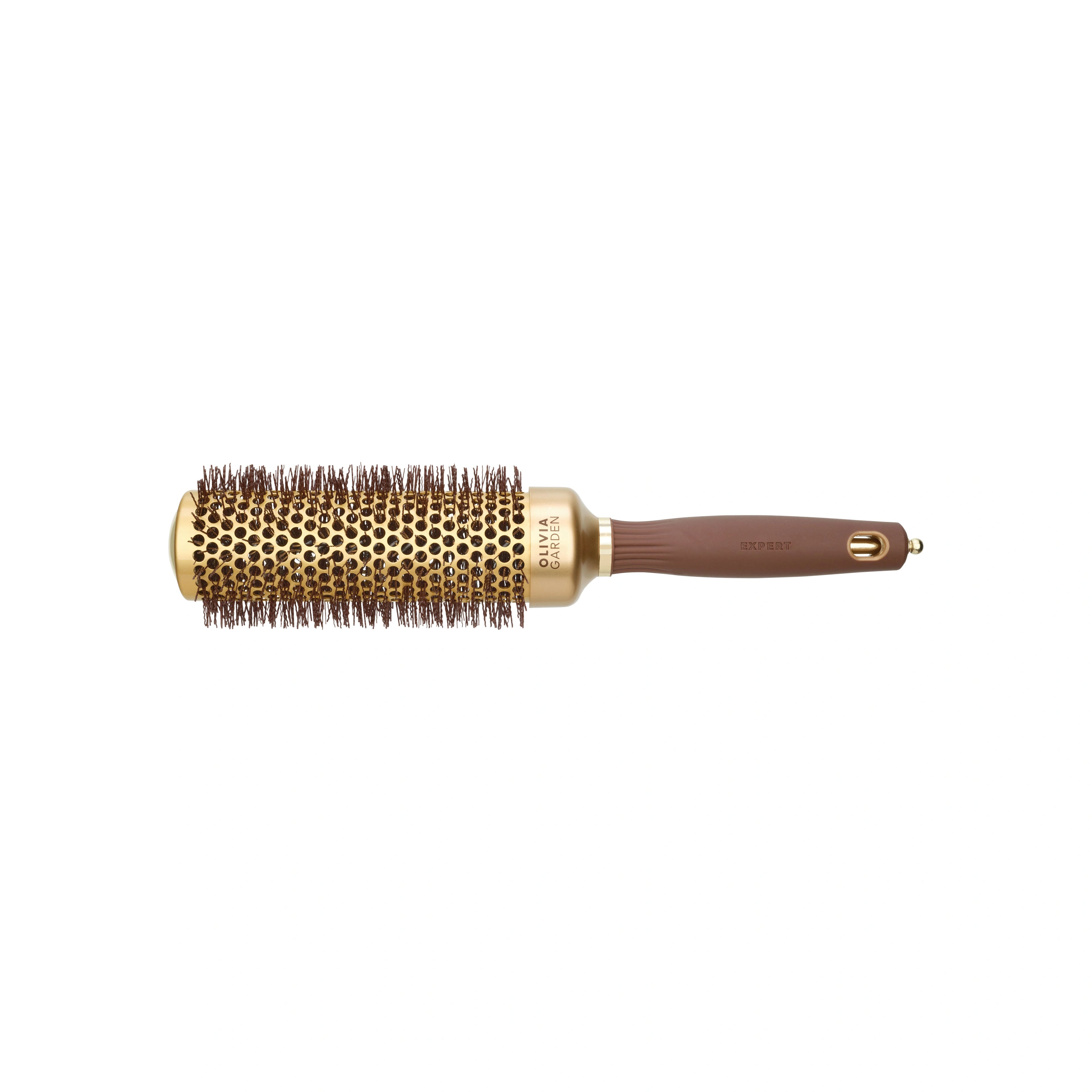 Olivia Garden OG Expert Blowout Speed Wavy Bristles Gold&Brown 45 – hårborste