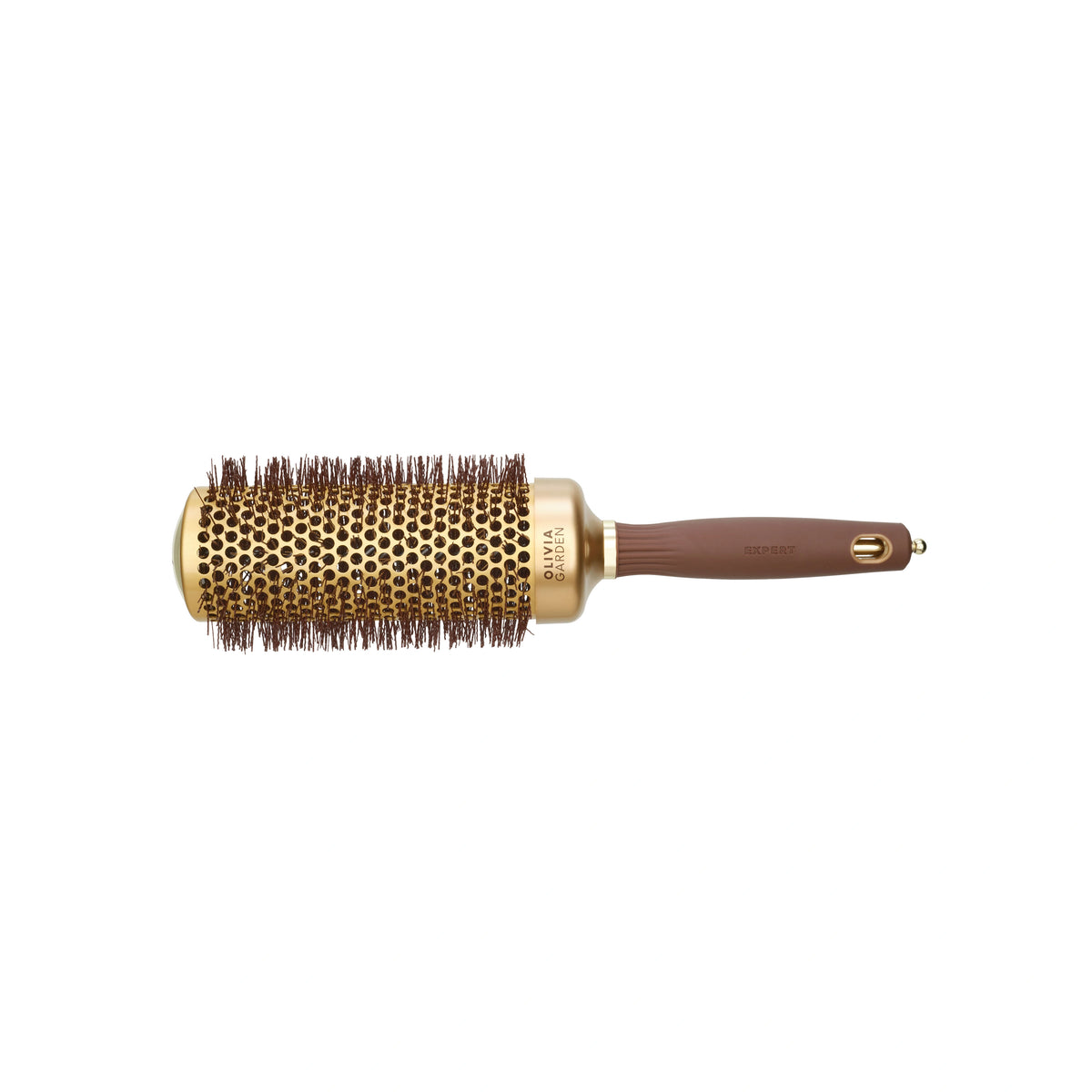 Olivia Garden OG Expert Blowout Speed Wavy Bristles Gold&Brown 55 – hårborste