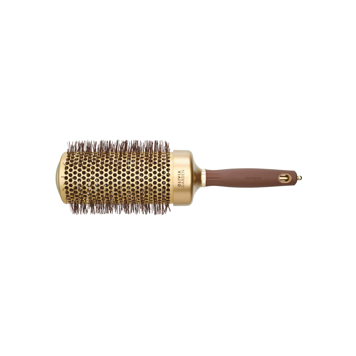 Olivia Garden OG Expert Blowout Speed Wavy Bristles Gold&Brown 65 – hårborste